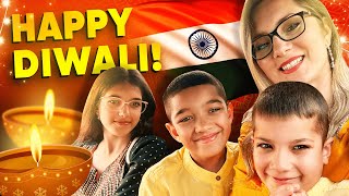 FOREIGNER Diwali Celebration in INDIA For The First Time 🪔 Diwali 2023 Vlog [upl. by Tezzil493]