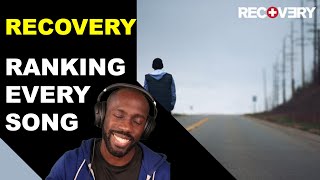 Eminems Recovery  Every Song RANKED and REACTION [upl. by Sunshine]