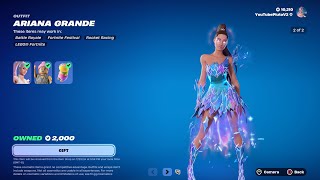 RARE ARIANA GRANDE IS BACK AFTER 465 DAYS Fortnite Item Shop July 20th 2024 [upl. by Jovitta]