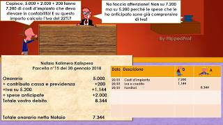 Economia aziendale Impariamo a comprendere la parcella del professionista e i costi dimpianto [upl. by Mays]