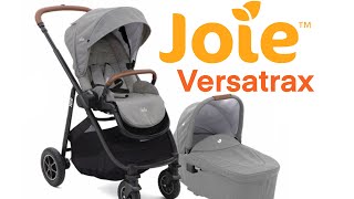 Joie Versatrax Stroller  New 2019 4 in 1  Exclusive Preview [upl. by Anaert]