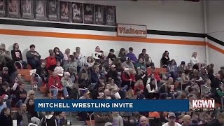 Mitchell Wrestling Invite Highlights [upl. by Uttica]