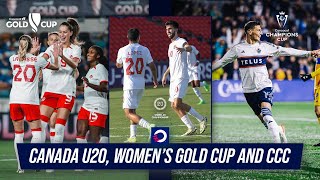 Recapping Canada U20s Womens Gold Cup amp Concacaf Champions Cup  LIVE QampA [upl. by Acined66]