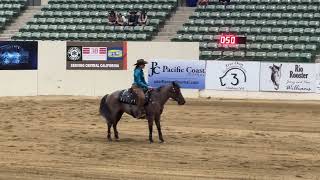 Reno Snaffle Bit Futurity Blu Suede Shoes and Deb [upl. by Delaney976]