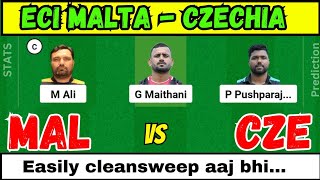 MAL vs CZE dream 11 prediction  MAL vs CZE dream 11  MAL vs CZE dream 11 todays match [upl. by Alexandros]