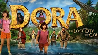 Dora goes to find the golden statue 🤫🚶‍♀️🤔  DORA AND THE LOST OF GOLD MOVIE EXPLAIN HINDI DUBBED [upl. by Terriss]