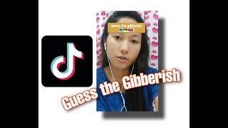 Guess the GIBBERISH challenge on TikTok  How to do it [upl. by Shelton]