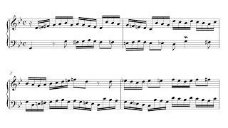 Bach Invention 11 in G Minor BWV 782 Urtext Edition [upl. by Dranyar]