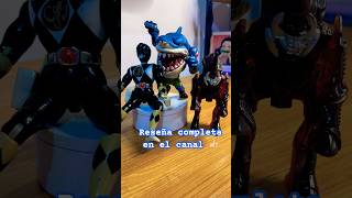 Street Sharks Ripster Rhino Alien Black Ranger  Viernes Retro reseña toys retro [upl. by Stanzel]