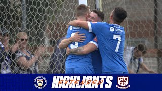 MATCH HIGHLIGHTS  🔵 LOWESTOFT TOWN 🆚 POTTERS BAR TOWN FA CUP  310824 [upl. by Ahsotal365]