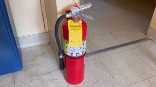 Installing a Fire Extinguisher at my Church [upl. by Gosnell8]