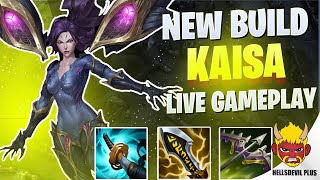 New Single Target Damage Kaisa Build Is STRONG  Wild Rift HellsDevil Plus Gameplay [upl. by Dayna538]