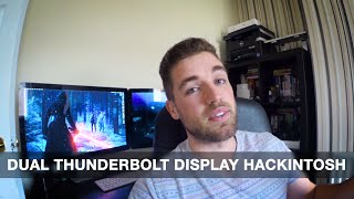 Dual Thunderbolt Display Hackintosh [upl. by Cinomod]