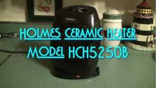 Holmes Ceramic Oscillating Portable Heater Review  Model HCH5250B HCH520TG [upl. by Nauaj]