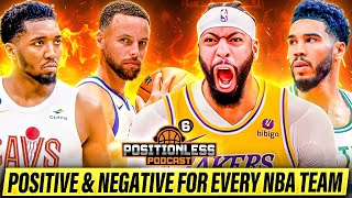 Positive amp Negative For Every NBA Team  Positionless Podcast Ep11 [upl. by Jezreel]