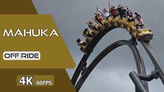 Mahuka Walibi RhôneAlpes 2024 Off ride4K 60 fps [upl. by Gnouv]