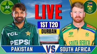 Pakistan vs South Africa 1st T20  Live Cricket Match  PAK vs SA Live Match Today  PAK Batting [upl. by Conni671]