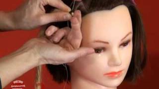 How to Install Single Human Hair Oring Dreadlocks  DoctoredLockscom [upl. by Saihtam967]