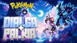 ✨Dialga and Palkia Raids✨ Pokemon Go pokemon pokemongo pokémongo [upl. by Alakim]