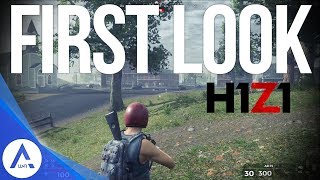 H1Z1 PS4 First Impression Character Customisation Gameplay Features amp More [upl. by Suoivatram]