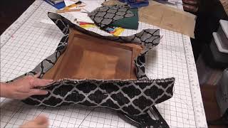 How to Upholster a Chair Seat and Create Smooth Corners [upl. by Elwood]