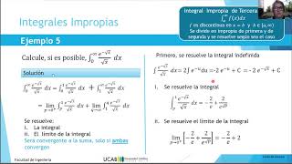 Integrales Impropias parte III [upl. by Nileak]