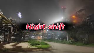 Nmdc Steel Ltd Nagarnar jagdalpur  Plants blog at night  Nmdc Steel  Nagarnar  Bastar [upl. by Eimarej]