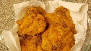 Crispy Oven Fried Chicken Quick and Easy by Hubby and The Wife [upl. by Russia]