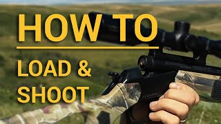 How To Load amp Shoot Your CVA Muzzleloader [upl. by Ylrac]