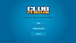 Club Penguin Old Club Penguin Website [upl. by Emaj]