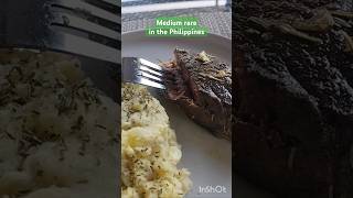 DELICIOUS AUSTRALIAN STEAK retiringinparadise steak meat ribeyesteak shorts [upl. by Cave]