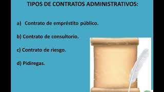 Los contratos administrativos [upl. by Llehsram]