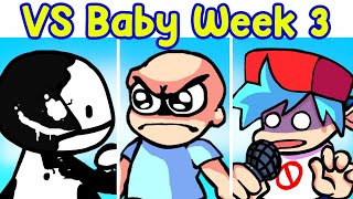 Friday Night Funkin VS Baby Week 3 FNF Mod VS Bob [upl. by Oivlis363]