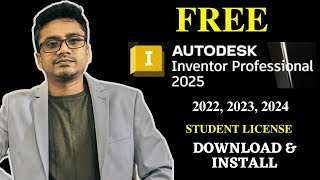 Autodesk Inventor Professional 2025  Download  Install  Activation  Free 1 Year License [upl. by Acsicnarf650]