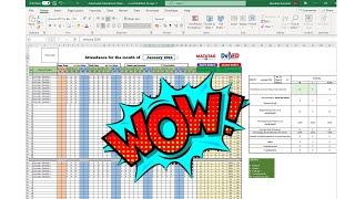 SF2 Automated Attendance Sheet DEPED SY20232024 No formula needed [upl. by Gausman]