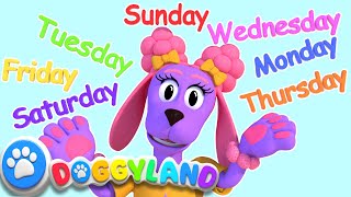 7 Days Of The Week  Doggyland Kids Songs amp Nursery Rhymes by Snoop Dogg [upl. by Llevron]