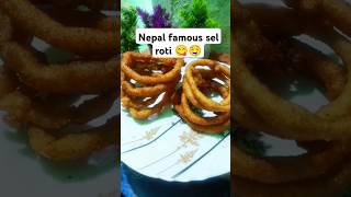 Nepal famous sel roti selroti recipe food tasti cooking trending subscribe shorts [upl. by Pietje448]