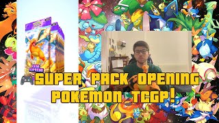 👀TROVO DI TUTTO SUPER PACK OPENING di POKEMON TCGP [upl. by Ettenil653]