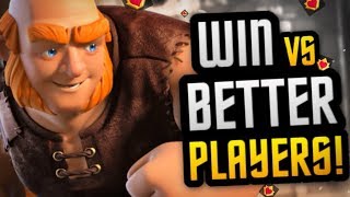 BEST DECK to WIN vs OVERLEVELED amp BETTER Players [upl. by Annaiv]