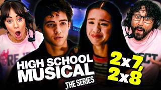 HIGH SCHOOL MUSICAL THE SERIES Season 2 Episode 7 amp 8 REACTION Olivia Rodrigo  HSMTMTS [upl. by Melisent]