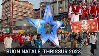 BUON NATALE 2023 India’s Largest Christmas Carol Fest at Thrissur [upl. by Langelo379]