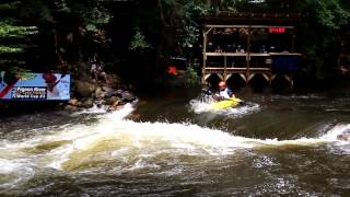 World Cup 2012 Freestyle Kayaking Pigeon River [upl. by Alric994]