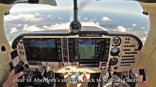 Mooney Ovation  transatlantic ferry flight  part 03 [upl. by Donelu]