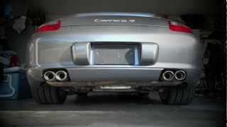 Porsche 911 9971 OBX Exhaust [upl. by Iinden79]