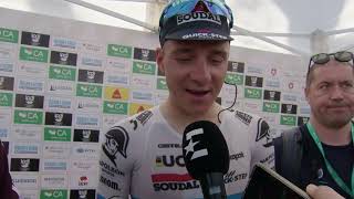 Remco Evenepoel  Interview at the finish  Stage 4  Volta ao Algarve em Bicicleta 2024 [upl. by Annaiuq]