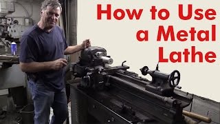 How to Use a Metal Lathe  Kevin Caron [upl. by Townshend556]