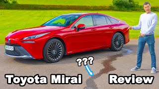 Toyota Mirai review the hydrogen car that urinates 😂 [upl. by Laurella]