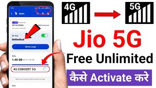 Jio 5G Kaise Activate Kare  How to activate Jio 5g 2024  Jio True 5G [upl. by Keldon]