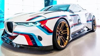 BMW 30 CSL Hommage R SOUND Start Up and Revving [upl. by Eilyw559]