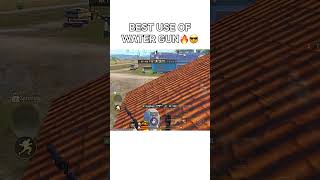 BEST USE OF WATER GUN🔥😎 shortsfeed bgmi trending viralshortsvideos pubgmobile [upl. by Carson889]